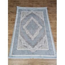 Килим LUXURY 05986D D.GREY HB / BLUE